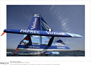 Virbac-Paprec 70 sailing